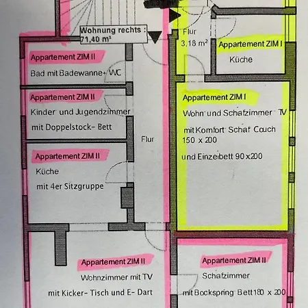 City Appartements Arnstadt Lejlighed